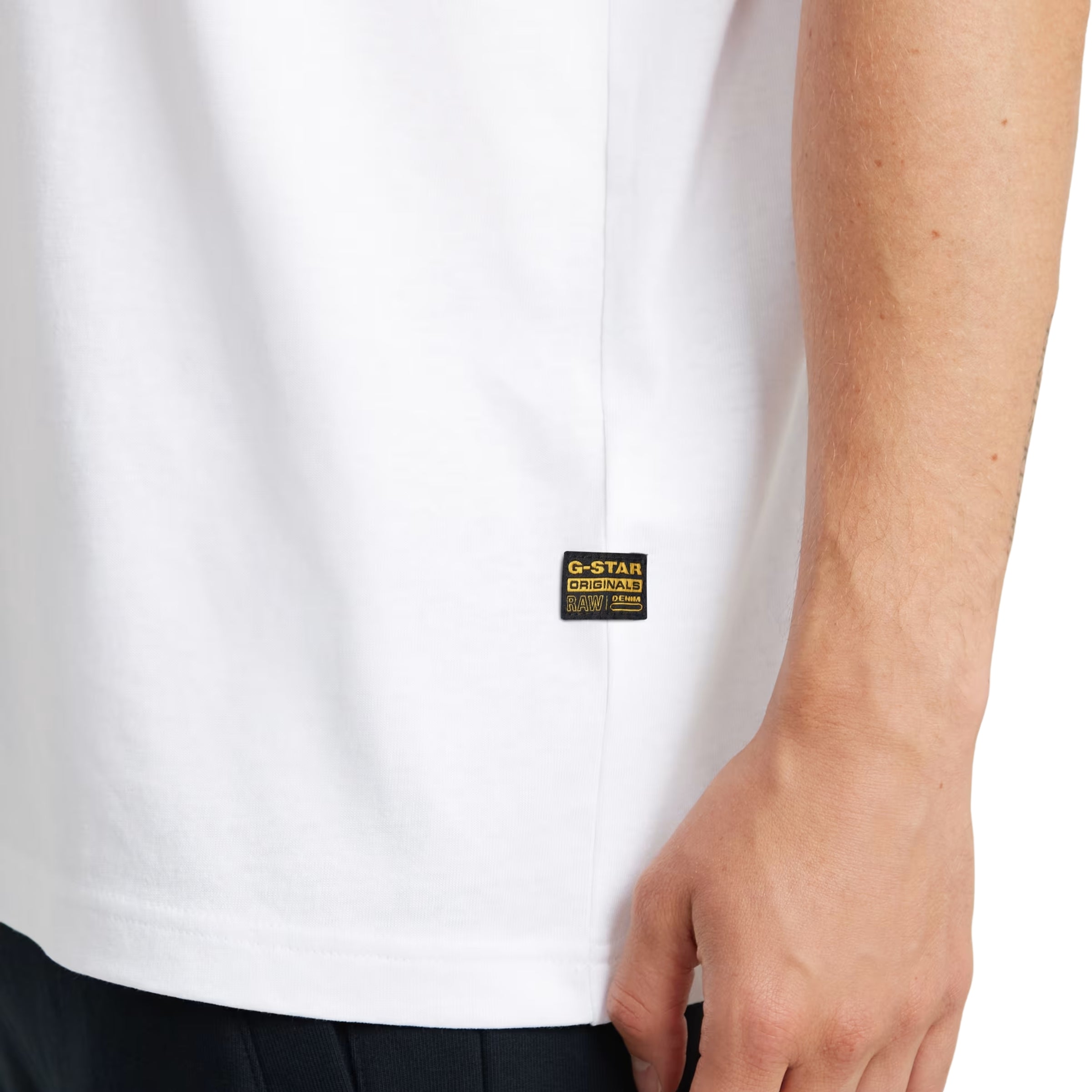 G-Star T-Shirt Symbols Print White